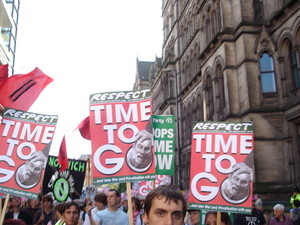 Manchester, Settembre 2006. Per Blair, it is time to go.