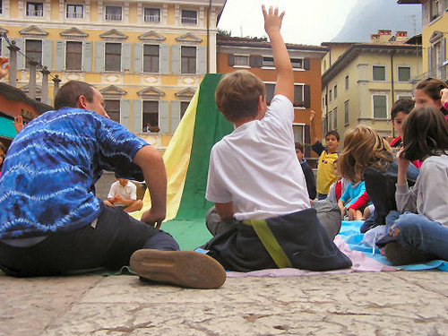 giochi con i bambini a Riva del Garda
