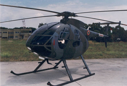 L'elicottero NH500