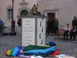 Monumento al disertore a Rovereto