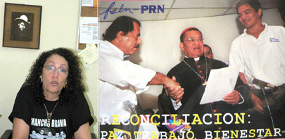 Monica Baltodano e l'accordo Ortega-Obando-Talavera