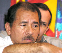 Il Presidente Daniel Ortega Saavedra (© Foto G. Trucchi)