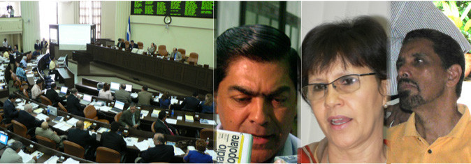 José Figueroa, Ruth Herrera e Victor Hugo Tinoco esprimono opinioni sulla nuova legge 