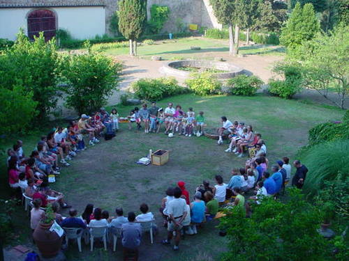 le famiglie di Verona alla preghiera del mattino, 2003