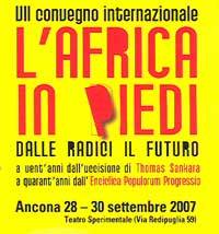 l'africa in piedi