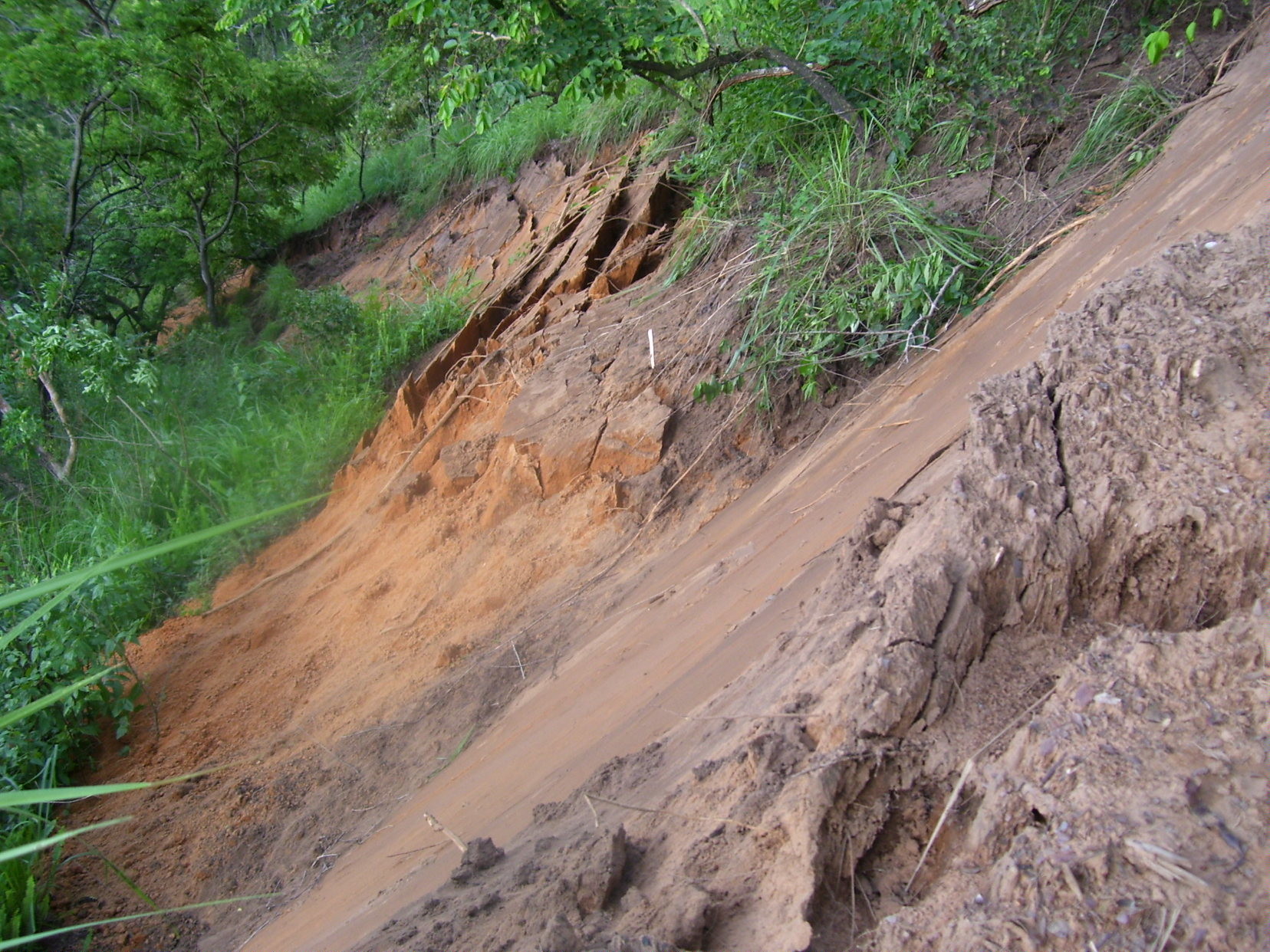 Erosione a Kimbau (R.D. Congo)