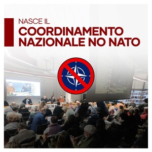 Logo Coordinamento Nazionale No NATO